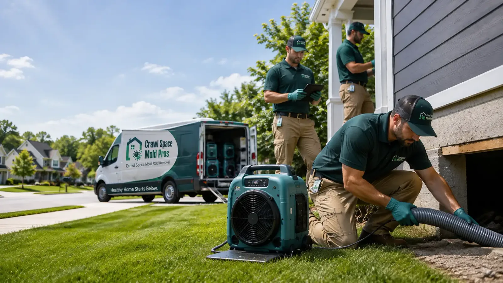 Crawl Space Mold Removal in Wilson, WI